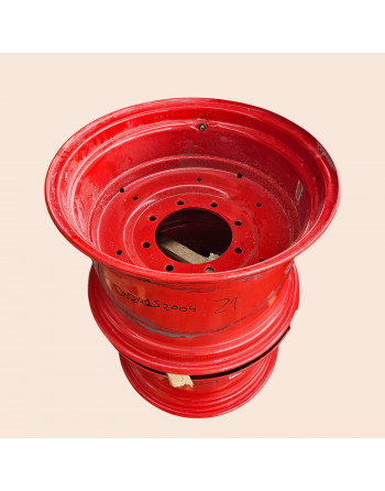 Jantes agricole, W 15X24, Voie Fixe, ROUGE FENDT, D024152004, roue de démonte, tracteur, roue