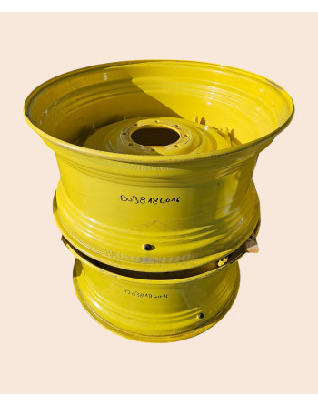 Agricultural Variable Track Rim TW 18x38 JD Yellow