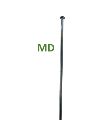 Tige à tête MD - Longueur...