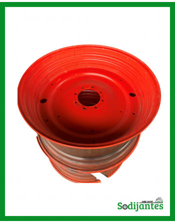 roues agricole, jantes agricole rouge  diamètre 42