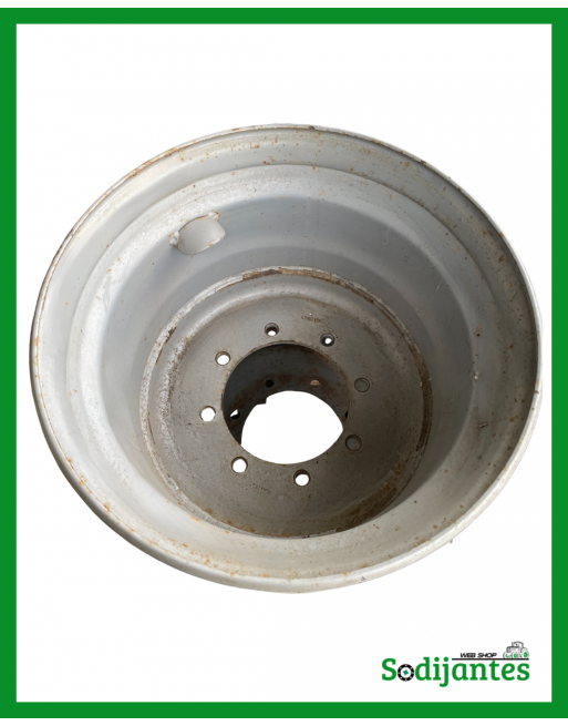 Jante tracteur voie fixe, quantité de jantes sodijantes, roue tracteur 8 trous Jante tracteur voie fixe, quantité de jantes sodijantes, roue tracteur 8 trous